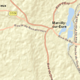 Marcilly-sur-Eure Street Map