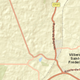 Villiers-Saint-Fréderic Street Map