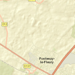 Fontenay-le-Fleury Street Map
