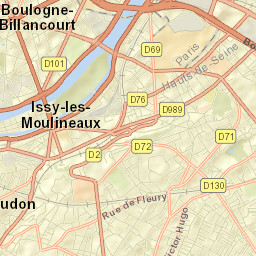 Boulogne-Billancourt Street Map