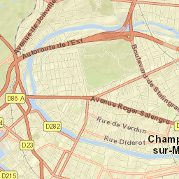 Joinville-le-Pont Street Map