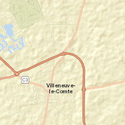 Villeneuve-le-Comte Street Map