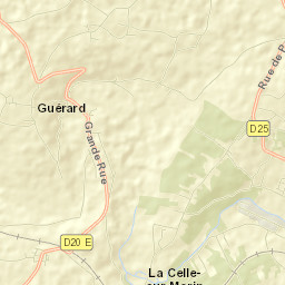 La Celle-sur-Morin Street Map