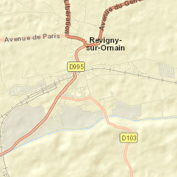 Revigny-sur-Ornain Street Map