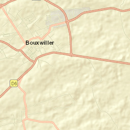 Bouxwiller Street Map