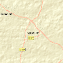 Dauendorf Street Map