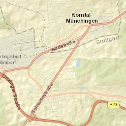 Korntal Street Map