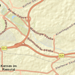 Waiblingen Street Map