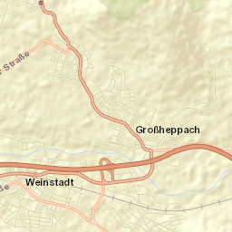 Weinstadt-Endersbach Street Map