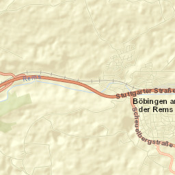 Böbingen an der Rems Street Map