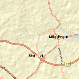 Mögglingen Street Map