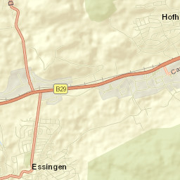 Essingen Street Map