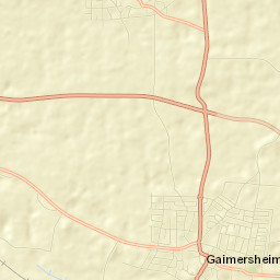 Gaimersheim Street Map