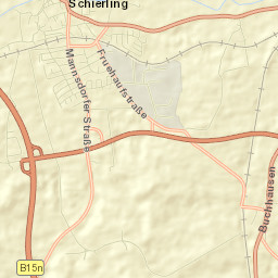 Schierling Street Map