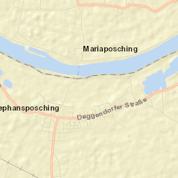 Stephansposching Street Map