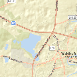 Waidhofen an der Thaya Street Map