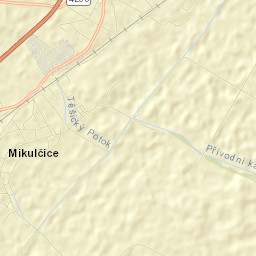 Mikulčice Street Map