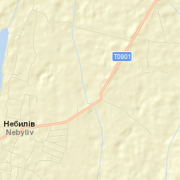 Nebyliv Street Map