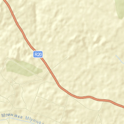 Tlumats’kyy Rayon Street Map