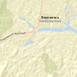 Verkhniachka Street Map