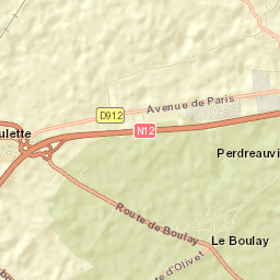 Bazainville Street Map