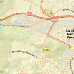 Élancourt Street Map