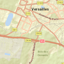 Versailles Street Map