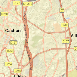 Cachan Street Map