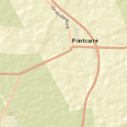 Pontcarré Street Map