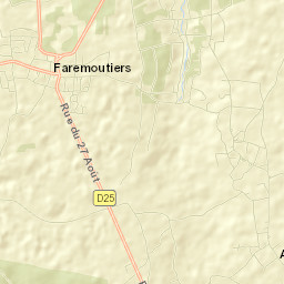 Faremoutiers Street Map