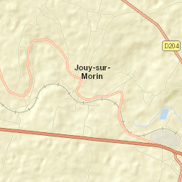 Jouy-sur-Morin Street Map