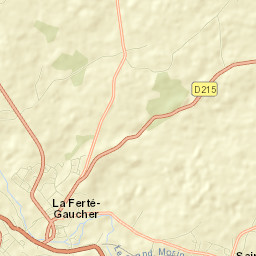 La Ferté-Gaucher Street Map