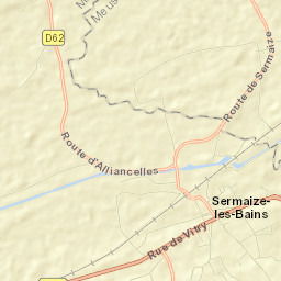Sermaize-les-Bains Street Map