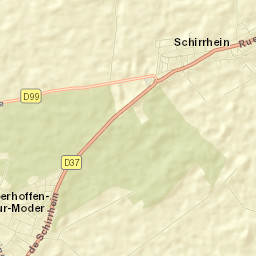 Schirrhein Street Map