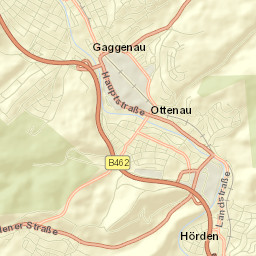 Gaggenau Street Map