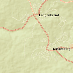 Schömberg Street Map