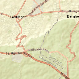 Gerlingen Street Map