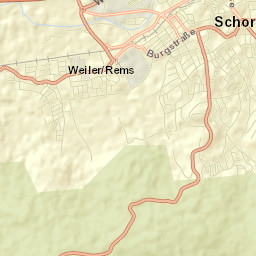 Schorndorf Street Map