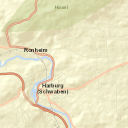 Harburg Street Map