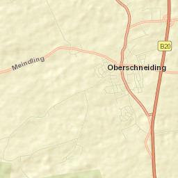 Oberschneiding Street Map