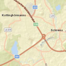 Schrems Street Map