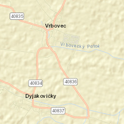 Vrbovec Street Map
