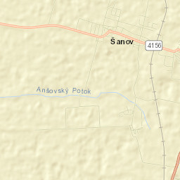 Šanov Street Map