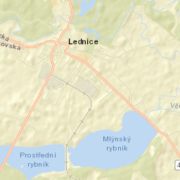 Lednice Street Map