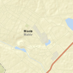 Makiv Street Map