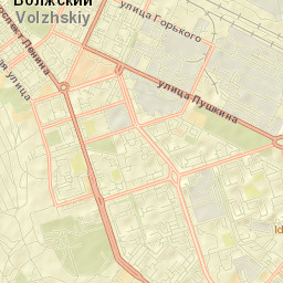 Volzhsky Street Map