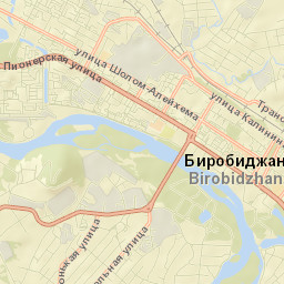 Birobidzhan Street Map