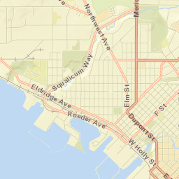 Bellingham Street Map