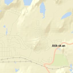 Atikokan Street Map