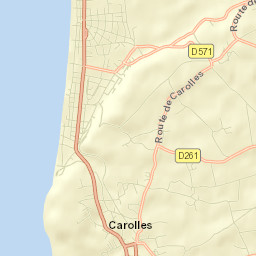 Jullouville Street Map